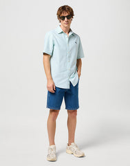 Wrangler Męskie Szorty Jeansowe Frontier Short Rock Bed 112350819 W16W017982