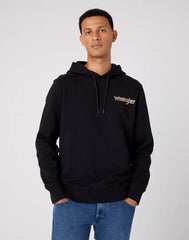 Męska Bluza Logo Nadruk Wrangler Graphic Hoodie W674I4100 112331943