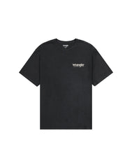 Męska Koszulka T-Shirt Wrangler Graphic Tee Faded Black112357350 W753014116