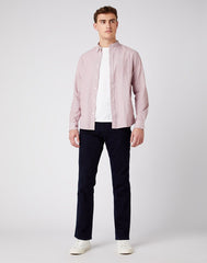 WRANGLER GREENSBORO MĘSKIE SPODNIE JEANSOWE BLACK BACK W15QQC77D 112127042