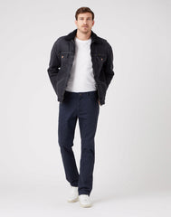 Wrangler Greensboro Męskie Spodnie Jeansowe Dark Navy W15Q71XAE 112319943