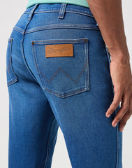 Wrangler Greensboro Męskie Spodnie Jeansowe Rustic 112352644