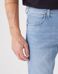 Wrangler Greensboro Męskie Spodnie Jeansowe Highlite W15QYJ38T 112145843