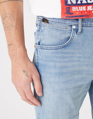 Wrangler Greensboro Męskie Spodnie Jeansowe Indigo Legends W15Q5966P 112145821