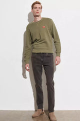 Wrangler Greensboro Męskie Spodnie Jeansowe Black Clay Washed W15Q8915C 112324489