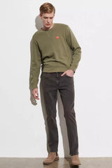 Wrangler Greensboro Męskie Spodnie Jeansowe Black Clay Washed W15Q8915C 112324489