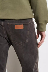 Wrangler Greensboro Męskie Spodnie Jeansowe Black Clay Washed W15Q8915C 112324489