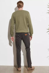 Wrangler Greensboro Męskie Spodnie Jeansowe Black Clay Washed W15Q8915C 112324489