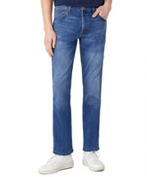 Męskie Spodnie Jeansowe Wrangler Greensboro Jeansy Dżinsy Bright Stroke W15QMU91Q 112126995