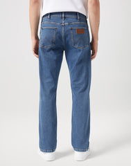 Wrangler Greensboro Męskie Spodnie Jeansowe Jeansy Dżinsy Haze 112350665 W15Q018394