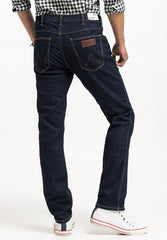 Wrangler Greensboro Męskie Spodnie Jeansowe Rinse Blue W15QSQX36 112142833