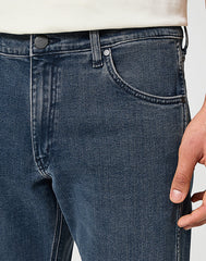 Wrangler Męskie Spodnie Jeansowe Greensboro Stormy Wash 112357413 W15Q017437