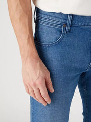 Wrangler Greensboro Męskie Spodnie Jeansowe Easy Days W15QHN42M 112328978