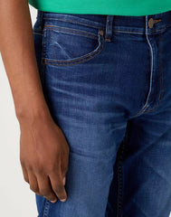 Wrangler Greensboro Męskie Spodnie Jeansowe Rodeo Bull W15QCSZ72 112330714