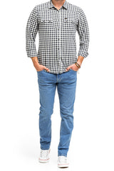 Spodnie Jeansowe Męskie Wrangler Greensboro Lighthouse W15QHNR20 112319139