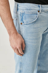 Wrangler Greensboro Męskie Spodnie Jeansowe Whitewater W15QJX31R 112145830