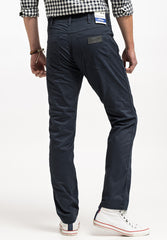 Spodnie Męskie Materiałowe Wrangler Greensboro Chino Marine Navy W15QOFB14 112320811