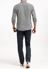 Spodnie Męskie Materiałowe Wrangler Greensboro Chino Marine Navy W15QOFB14 112320811