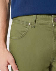 Spodnie Materiałowe Męskie Wrangler Greensboro Olive W112350800