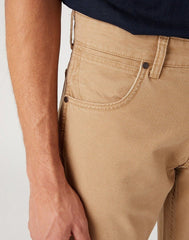 Spodnie Materiałowe Męskie Wrangler Greensboro Tigers Eye W15QDRC20 112334233