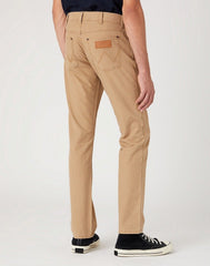 Spodnie Materiałowe Męskie Wrangler Greensboro Tigers Eye W15QDRC20 112334233