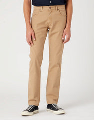 Spodnie Materiałowe Męskie Wrangler Greensboro Tigers Eye W15QDRC20 112334233