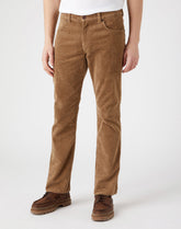 Wrangler Greensboro Męskie Spodnie Sztruksowe Biscuit W15QA2012 112319942