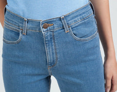 Wrangler High Rise Skinny Damskie Spodnie Jeansowe That Way W27HKRP23 112319126