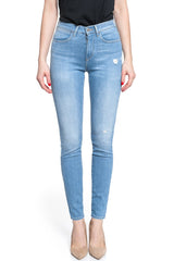WRANGLER HIGH RISE SKINNY INDIGO BEACHES W27HGU241 112128082