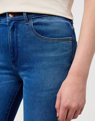 Wrangler High Skinny Damskie Spodnie Jeansowe Jeansy Dżinsy Rustic 112350940 W27H017957