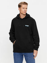 Bluza Z Kapturem Męska Wrangler Hoodie Washed Black 112343376 W658018282