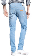 Męskie Spodnie Wrangler Larston Jeansowe Hot Shot W18SC787A 112127448