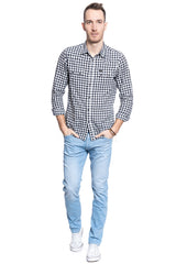 Męskie Spodnie Wrangler Larston Jeansowe Hot Shot W18SC787A 112127448