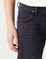 Wrangler Larston Męskie Spodnie Jeansowe Authentic Black W18S8912V 112324512