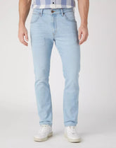 Wrangler Larston Męskie Spodnie Jeansowe Blue Waves W18SHN42H 112328980