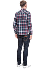 Męskie Spodnie Wrangler Larston Jeansowe Jeansy Dark Rinse W18SP690A 112127578