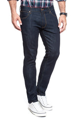 Męskie Spodnie Wrangler Larston Jeansowe Jeansy Dark Rinse W18SP690A 112127578