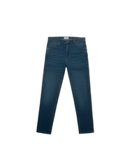 Wrangler Larston Męskie Spodnie Jeansowe Jeansy Dżinsy Blue Spruce 112350652 W18S018019