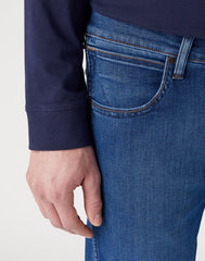 Wrangler Larston Męskie Spodnie Jeansowe Orion W18SLD348