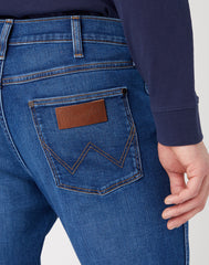 Wrangler Larston Męskie Spodnie Jeansowe Orion W18SLD348