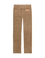 Spodnie Sztruksowe Męskie Wrangler Larston Lead Grey W18SA2M24