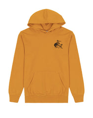 Wrangler Logo Hoodie Męska Bluza Z Kapturem Nierozpinana Kaptur Golden W656i4h43