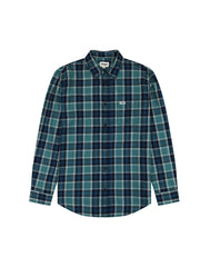 Koszula W Kratę Męska Wrangler LS 1 Pkt Shirt Hydro Indygo 112350492 W5A9017326