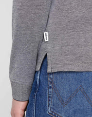 Wrangler LS Refined Polo Męska Koszulka Black W7F9KH100 112131817