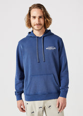 Męska Bluza Wrangler Graphic Hoodie Navy 112350540 W671011976