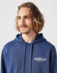 Męska Bluza Wrangler Graphic Hoodie Navy 112350540 W671011976