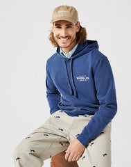 Męska Bluza Wrangler Graphic Hoodie Navy 112350540 W671011976