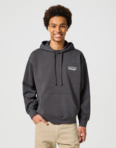 Męska Bluza Wrangler Hoodie Faded Black 112357324 W6M9013642