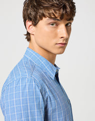 Męska Koszula Wrangler 1 Pkt Shirt Blue 112357222 W5X2016849