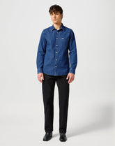 Męska Koszula Wrangler 1 Pkt Shirt Dark Stone 112357190 W5X2015411